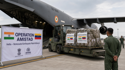 Operation Amistad India Venezuela Earthquake Relief Mission