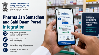 Pharma Jan Samadhan and Sahi Daam Portal Integration