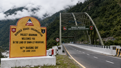 Project BRAHMANK BRO Strategic Infrastructure Arunachal Pradesh