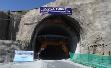 Zojila Tunnel Infrastructure Connectivity