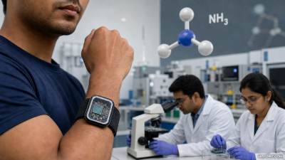 CeNS Develops Wearable Ammonia Sensor