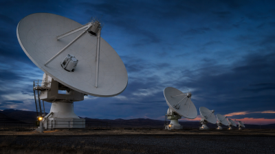 e-MERLIN Survey Reveals Faint Black Holes in Galaxies