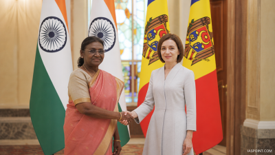 Historic Indian Presidential Visit to Moldova