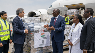 India Delivers Ebola Assistance to Kenya