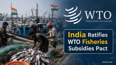 India Ratifies WTO Fisheries Subsidies Pact