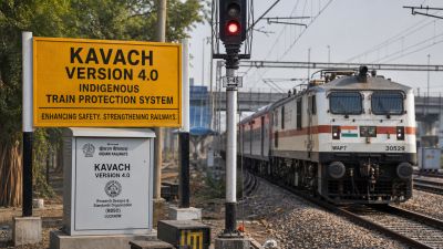 Kavach Version 4.0 Indigenous Train Protection System