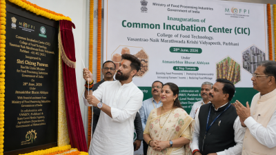 MoFPI Common Incubation Center Inauguration at VNMKV