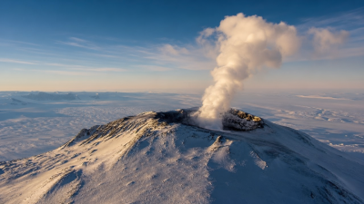 Mount Erebus Gold Emission in Antarctica