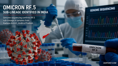 Omicron RF.5 Sub-Lineage Identified in India