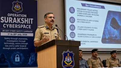 Operation Surakshit Cyberspace Gujarat Cyber Safety Campaign