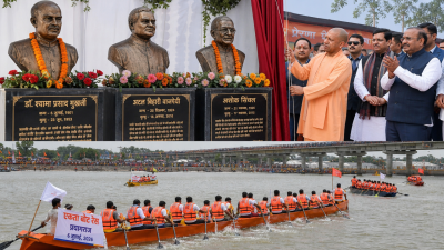 Prerna Park Inauguration and Ekta Boat Race Prayagraj