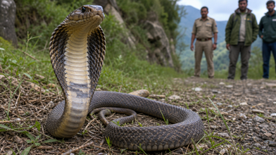 Rare Caspian Cobra Spotted in Himachal Pradesh